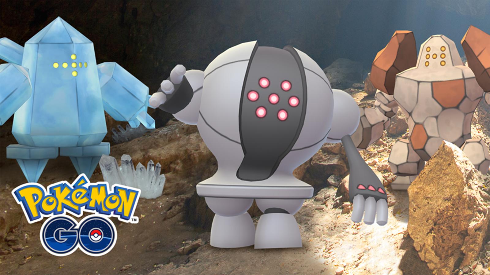 Regice Regirock Registeel