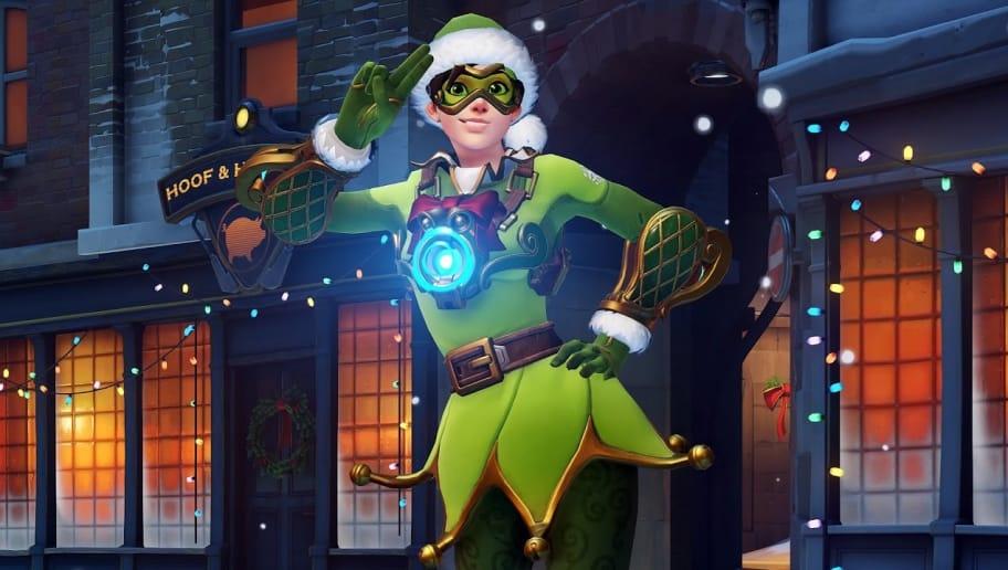 Tracer Elf Skin Overwatch