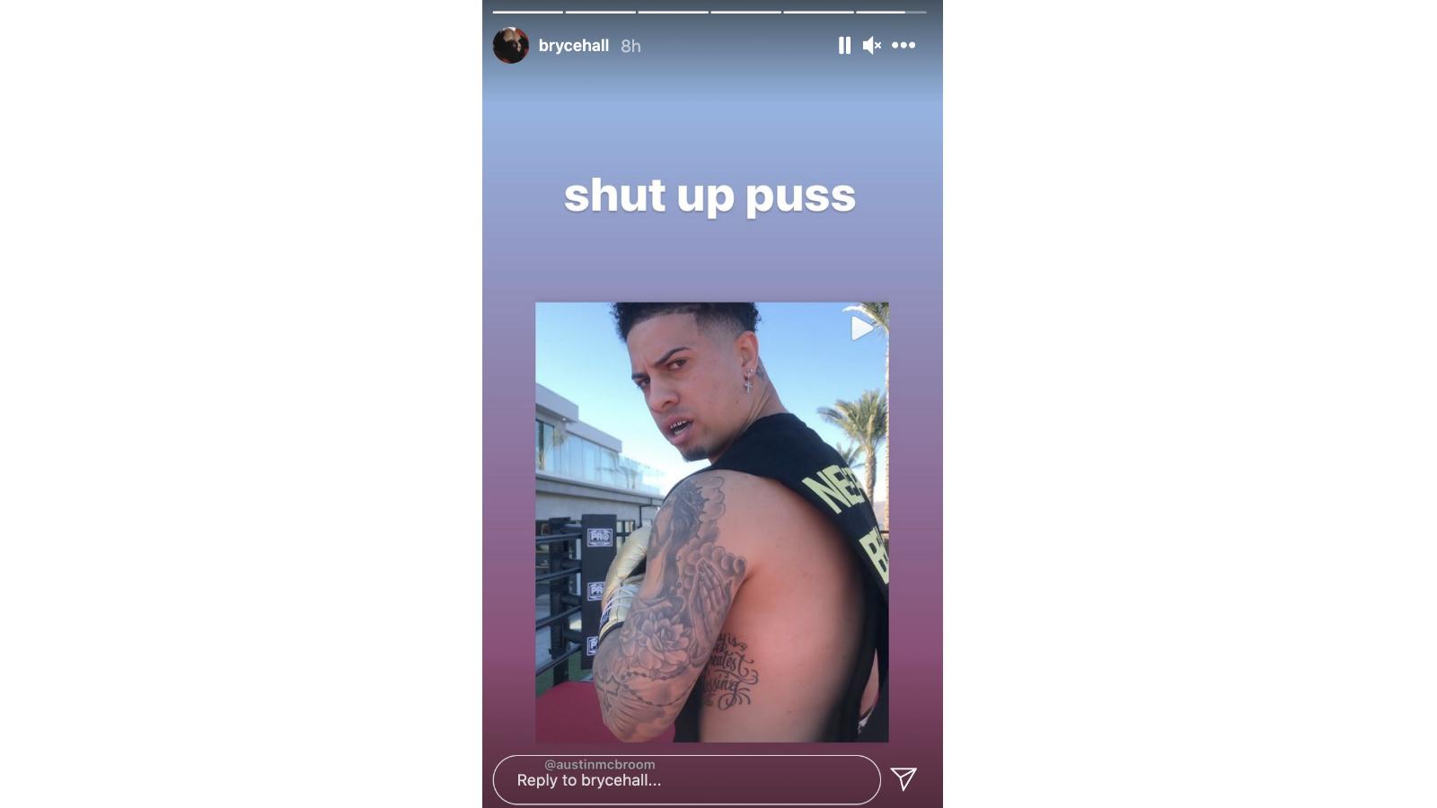 Bryce Hall responds to Austin McBroom