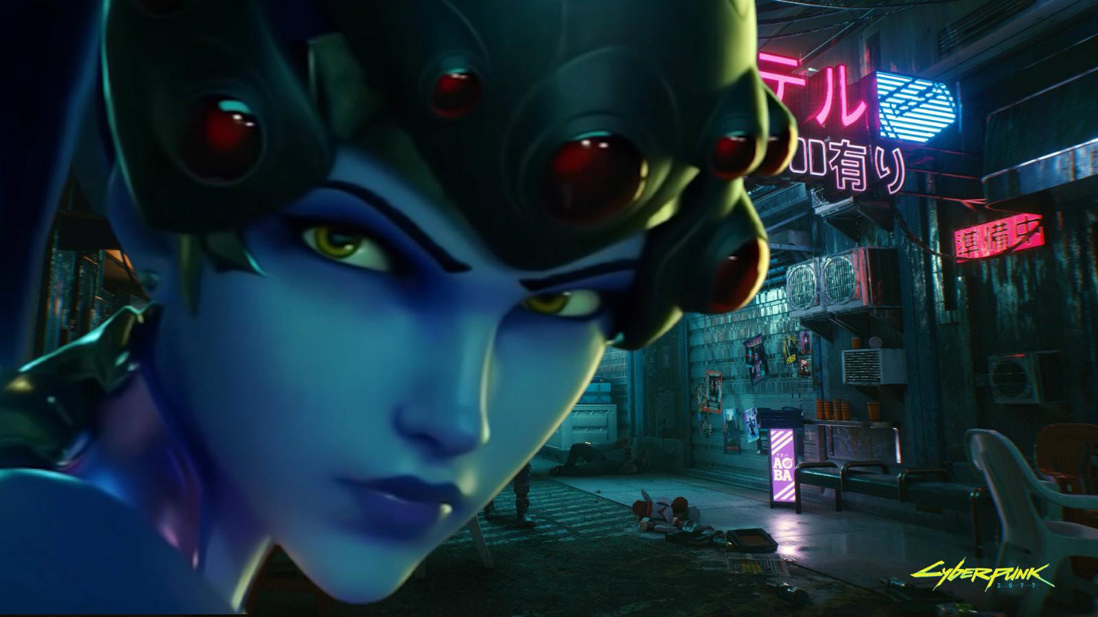 Widowmaker in Cyberpunk