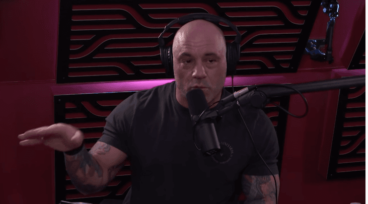 Joe Rogan talks on his podcast