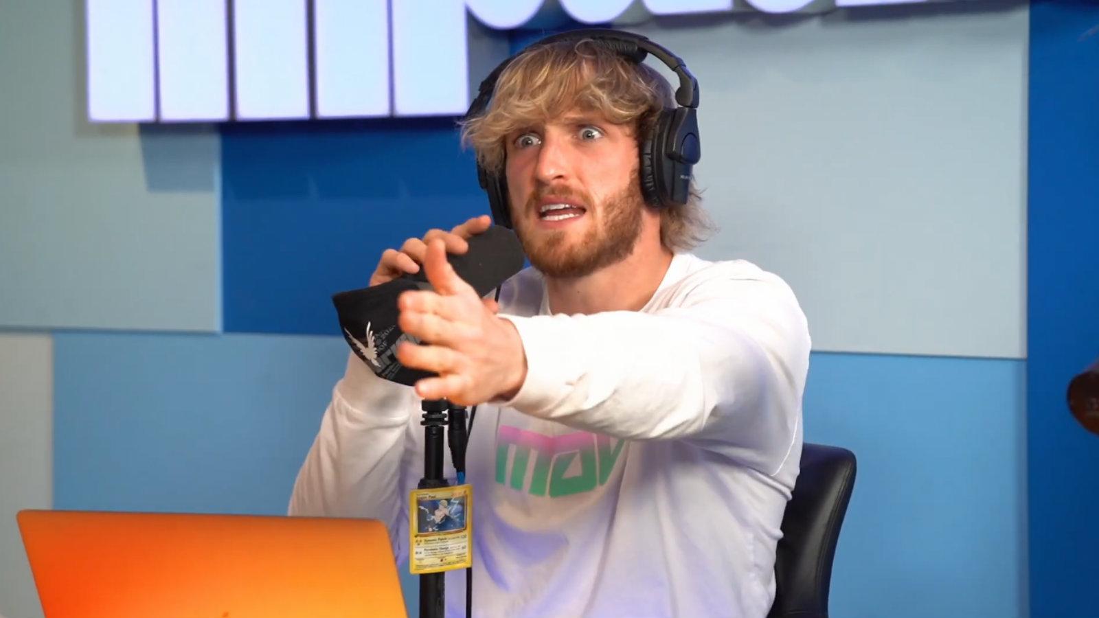 Logan Paul accepts Evander Kane challenge