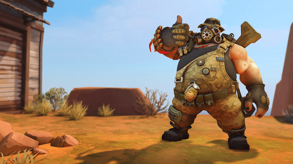 Roadhog on Junkertown