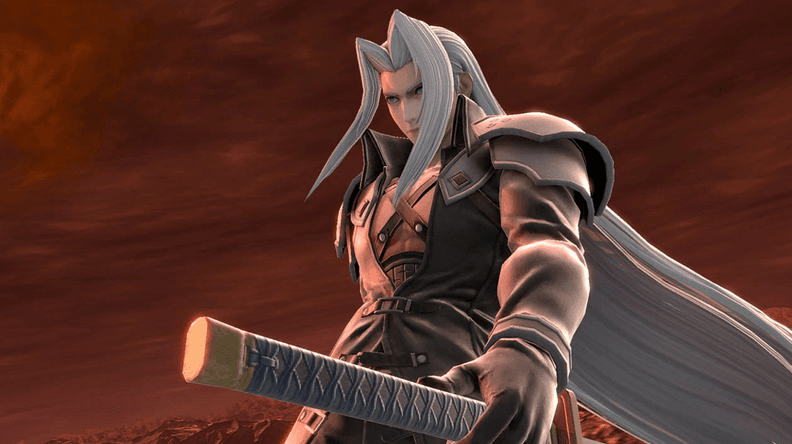 Sephiroth in Smash Bros