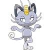 Alolan Meowth Cat Pokemon