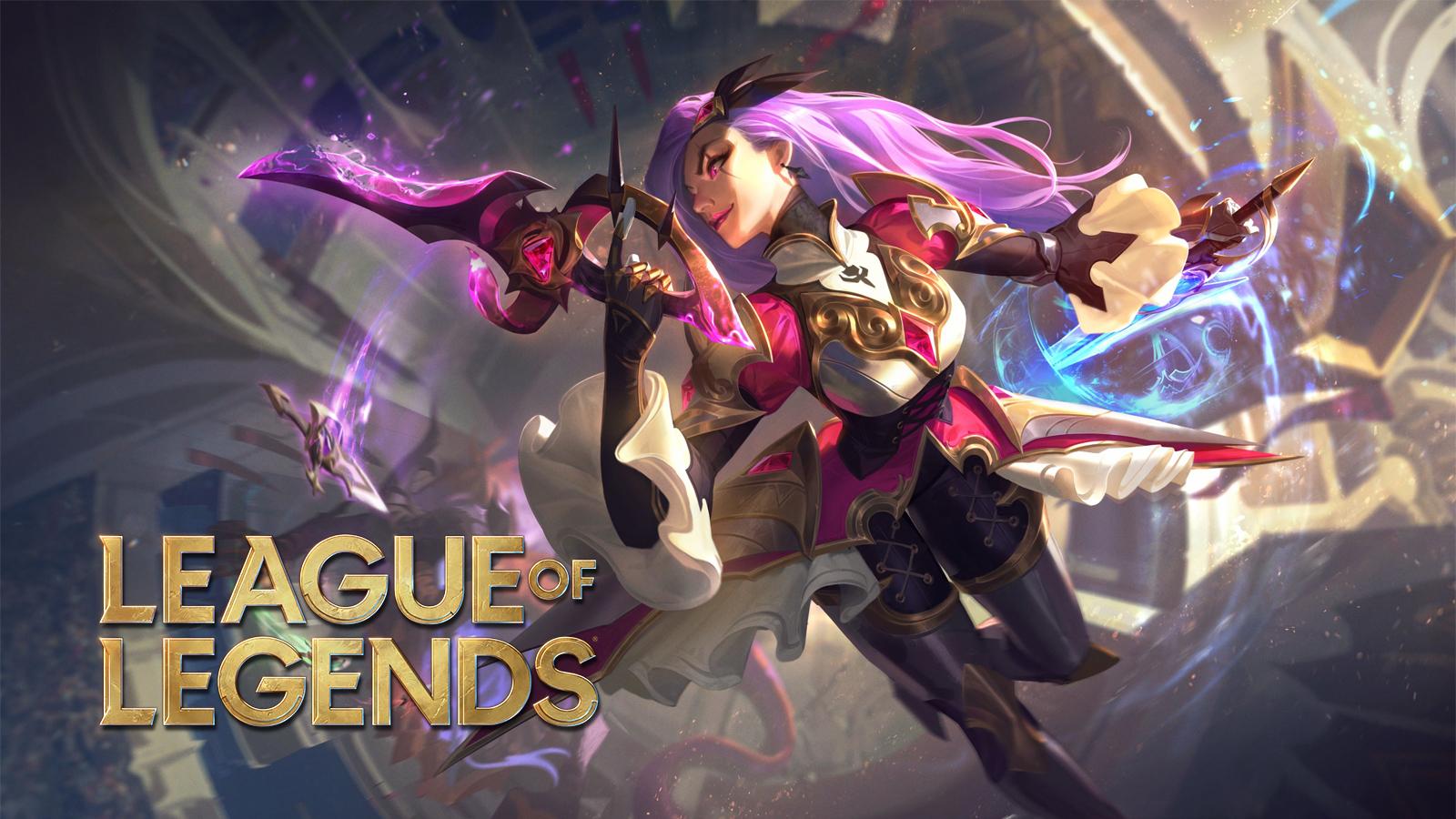 Battle Queen Katarina in League of Legends