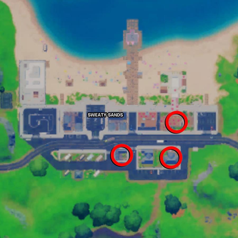 Fortnite Sweaty Sands Book Locations