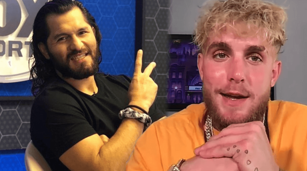 Jorge Masvidal with Jake Paul