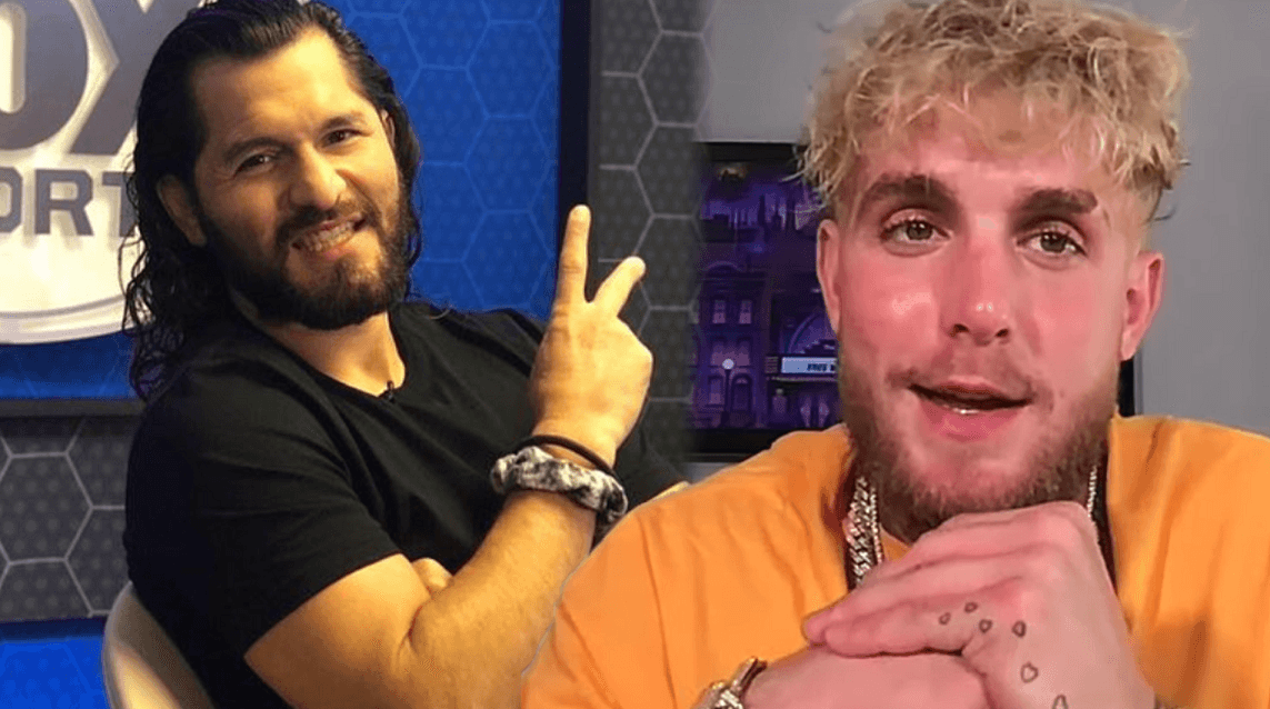 Jorge Masvidal with Jake Paul