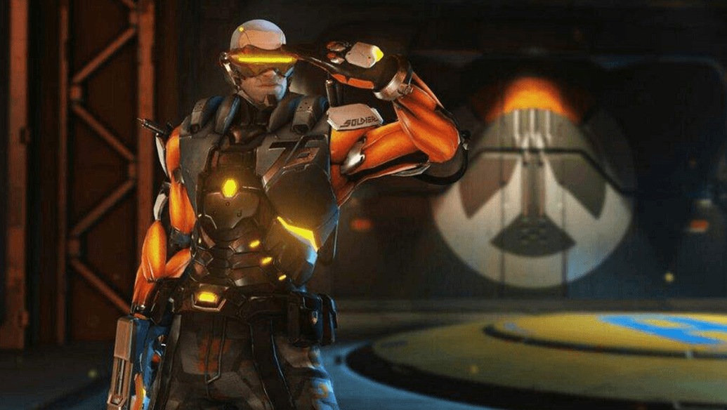 Overwatch Soldier 76 gameplay