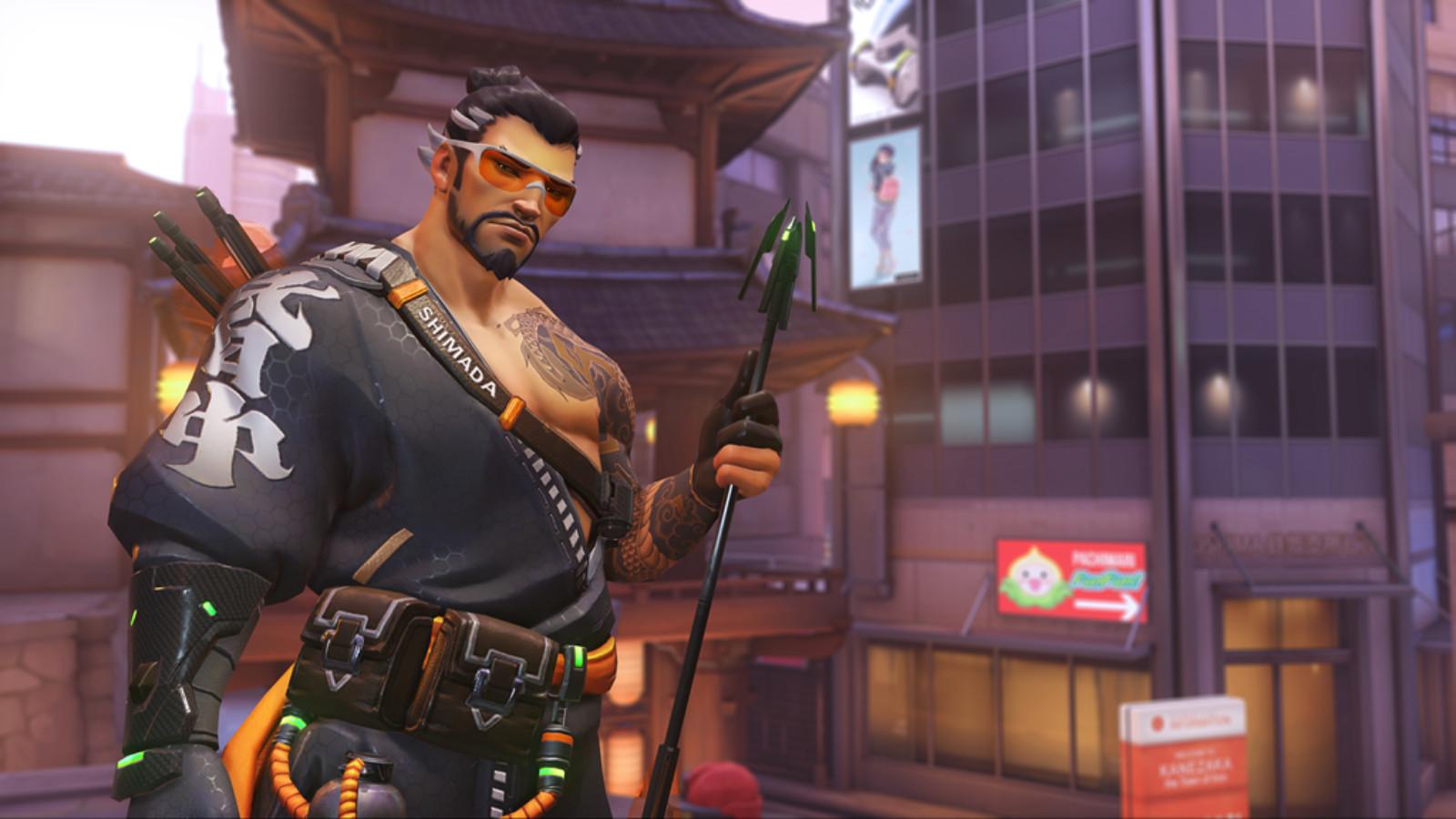 Hanzo on Overwatch death match event