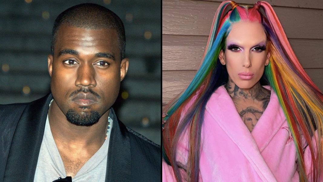 Kanye West and Jeffree Star