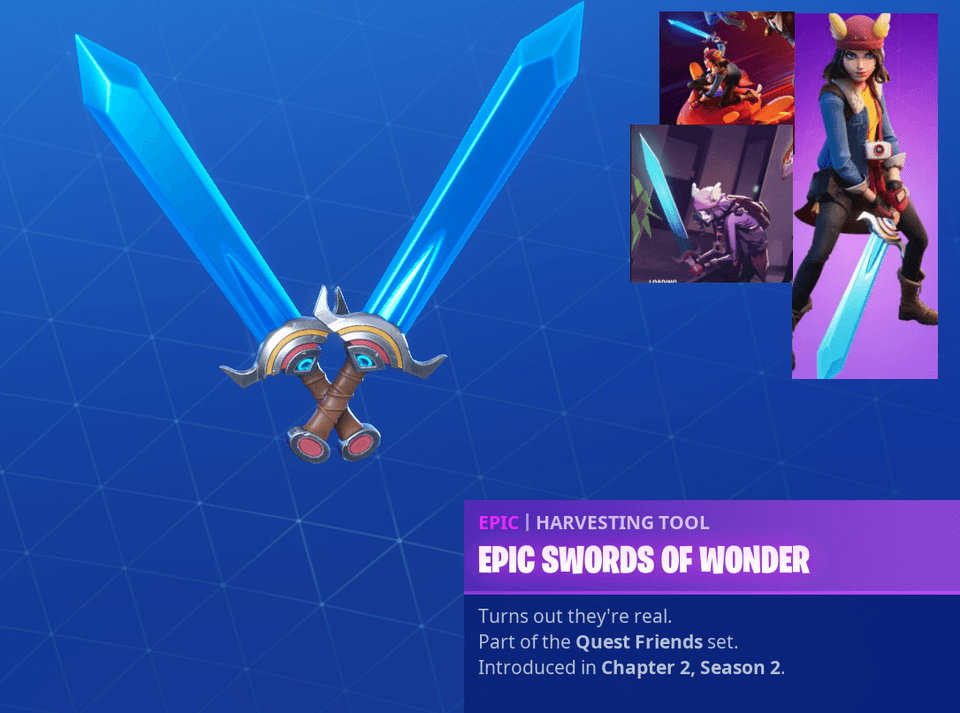 skye fortnite epic swords of wonder