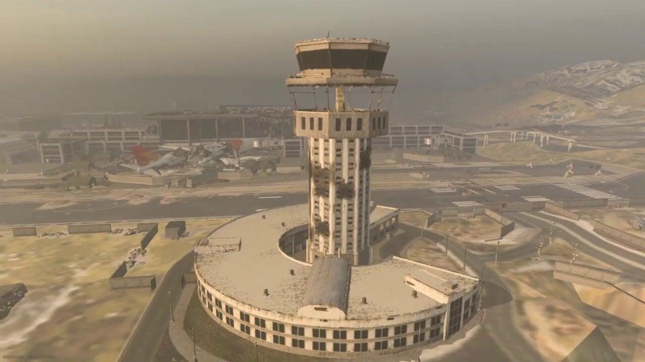 Warzone airport tower camper