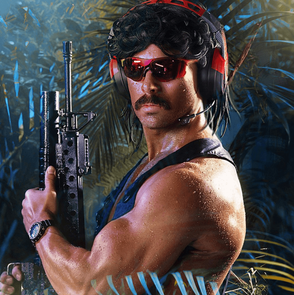 Dr Disrespect artwork