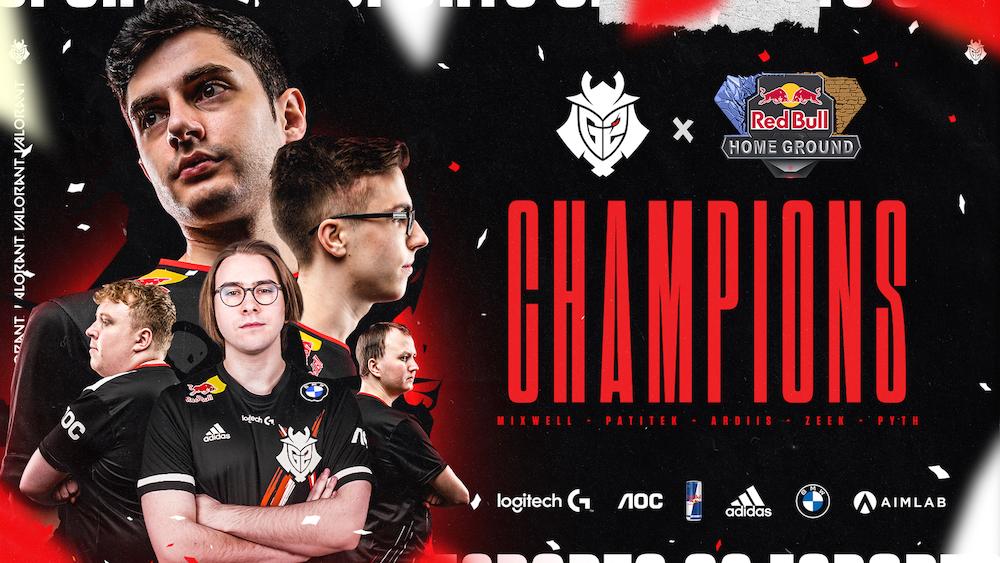 G2 Esports Red Bull Home Ground Champions 