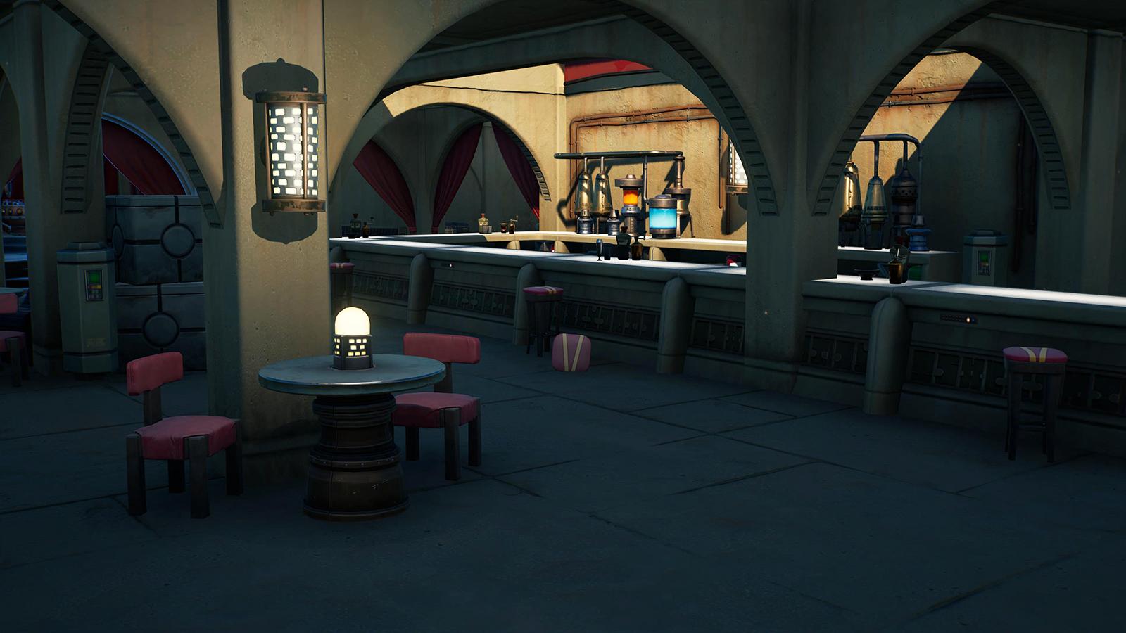 Fortnite Kit's Cantina Interior