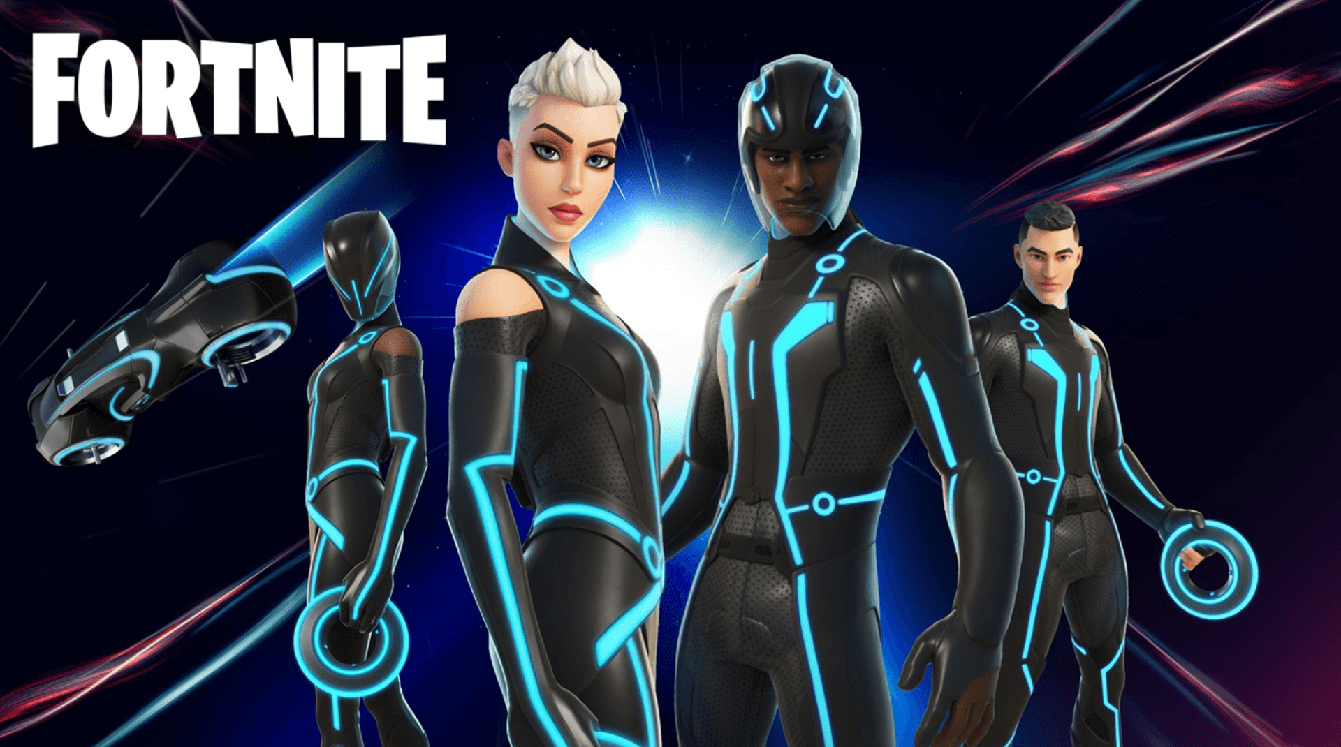 Tron bundle in Fortnite