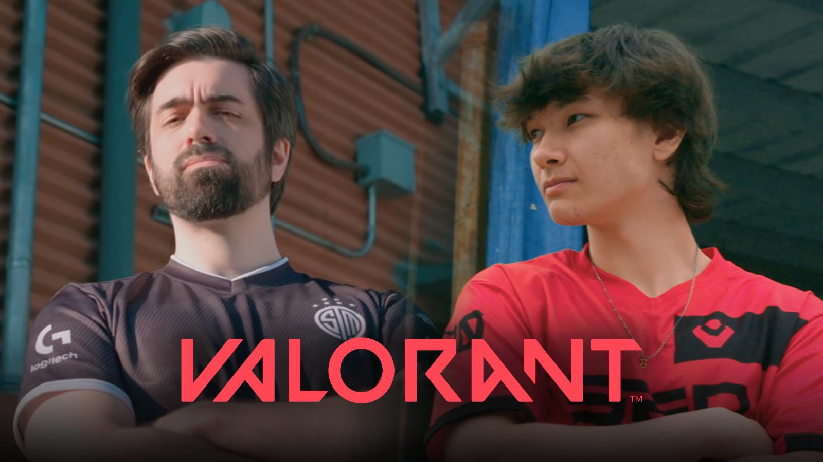 TSM Hazed and Sentinels Sinatraa in Valorant