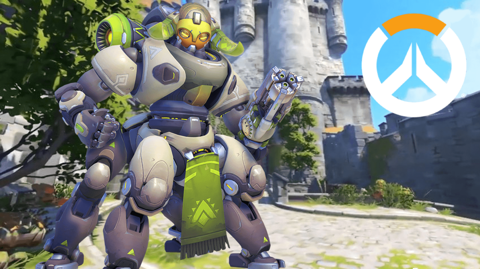 Orisa Eichenwalde Castle Overwatch Logo PTR Mechanic Mount WoW