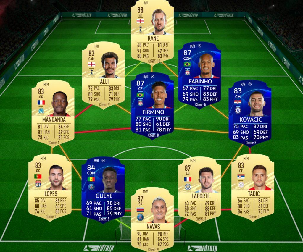 Raphinha Premier League SBC solution