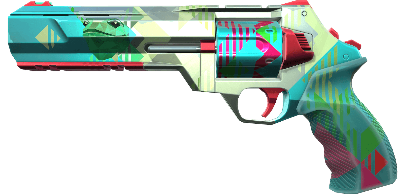 POLYFrog Sheriff Valorant E2A2 Battlepass skin