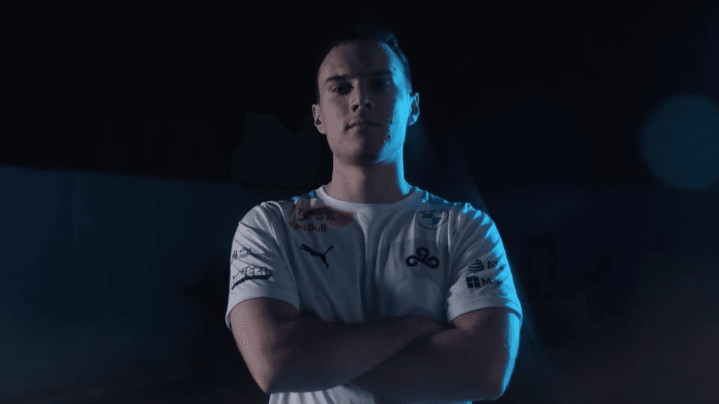 Perkz in Cloud9 jersey