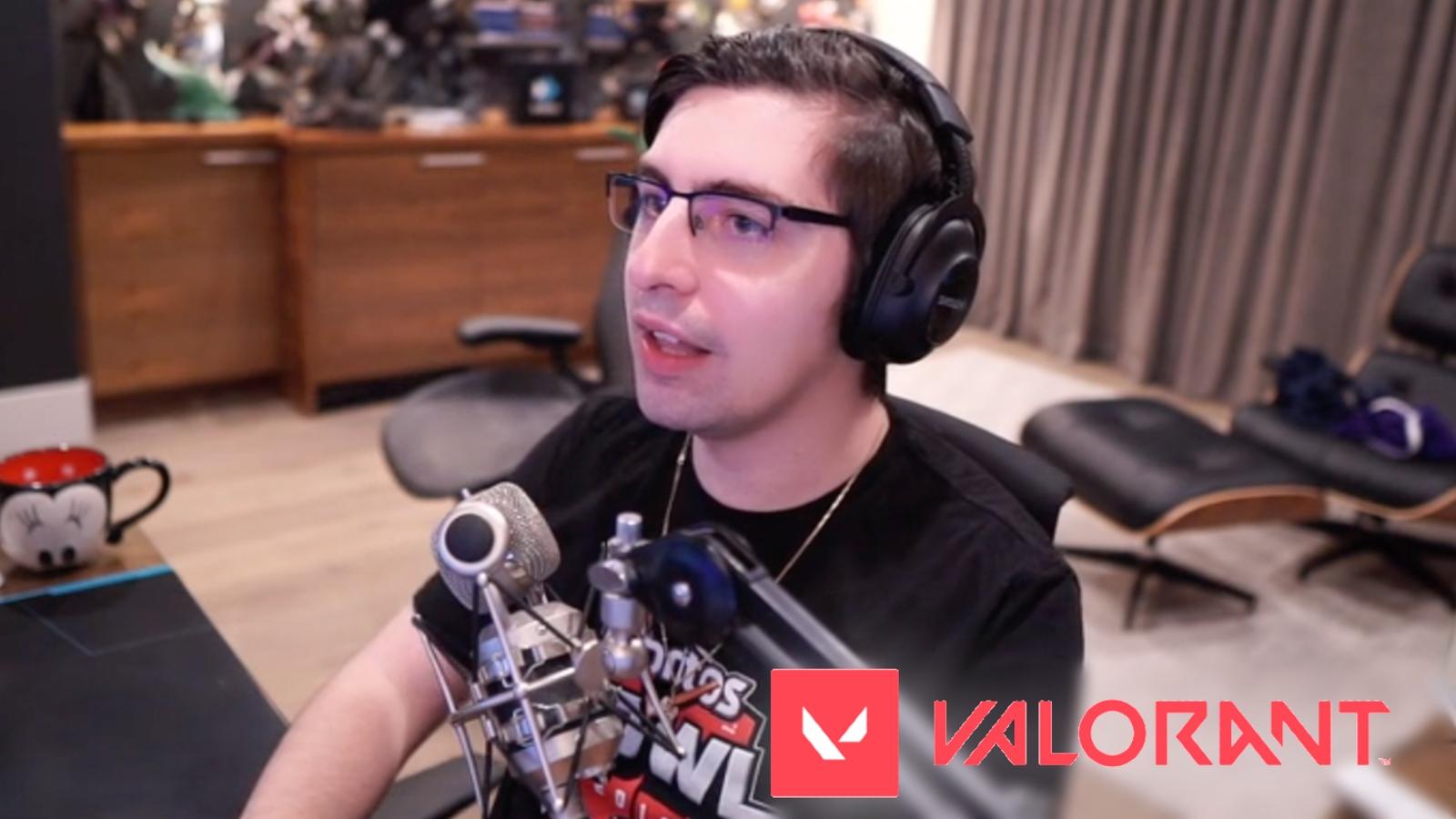 Shroud rages at Valorant