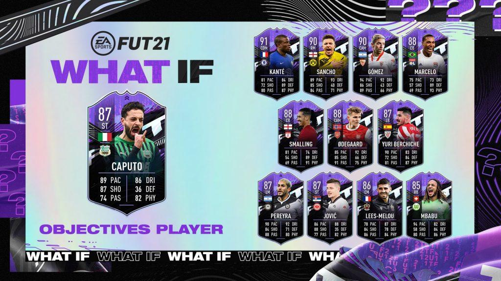 Caputo What If FIFA 21 card