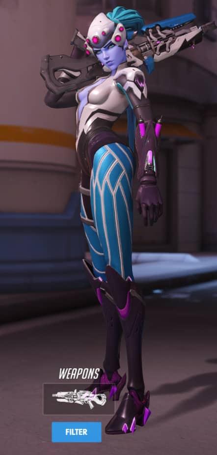 Overwatch Widowmaker Electric Skin