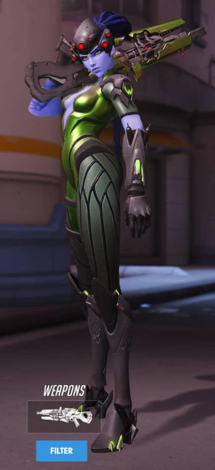 Widowmaker Vert Skin