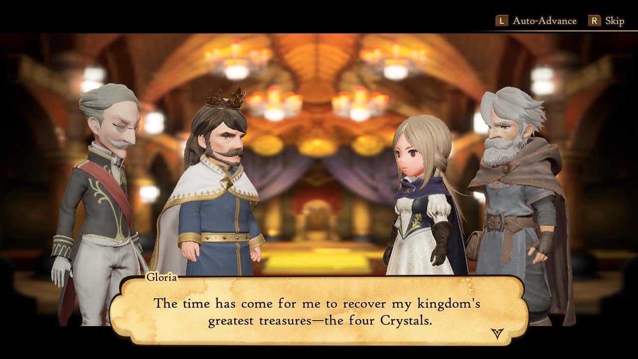 Bravely Default 2 story 