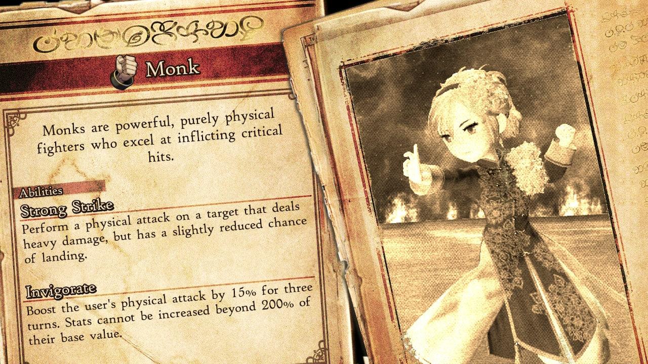 Bravely Default 2 monk