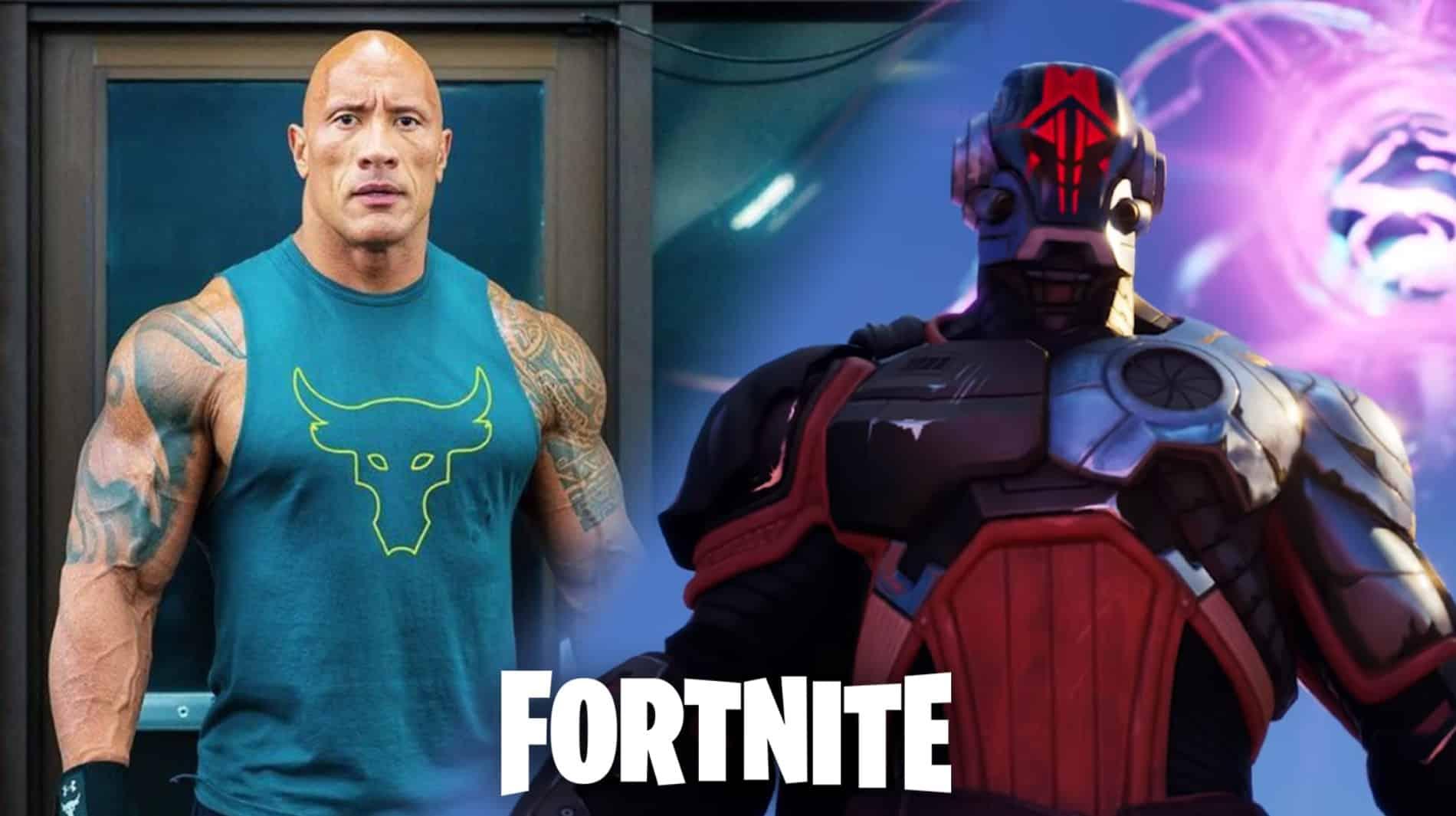 The Rock in Fortnite Season 6