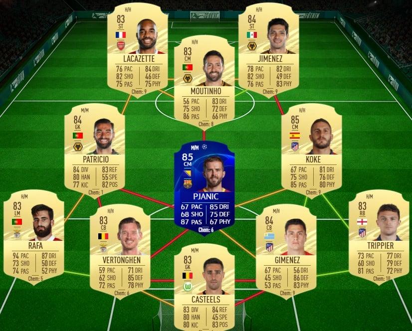 Solution for Mbappe France SBC