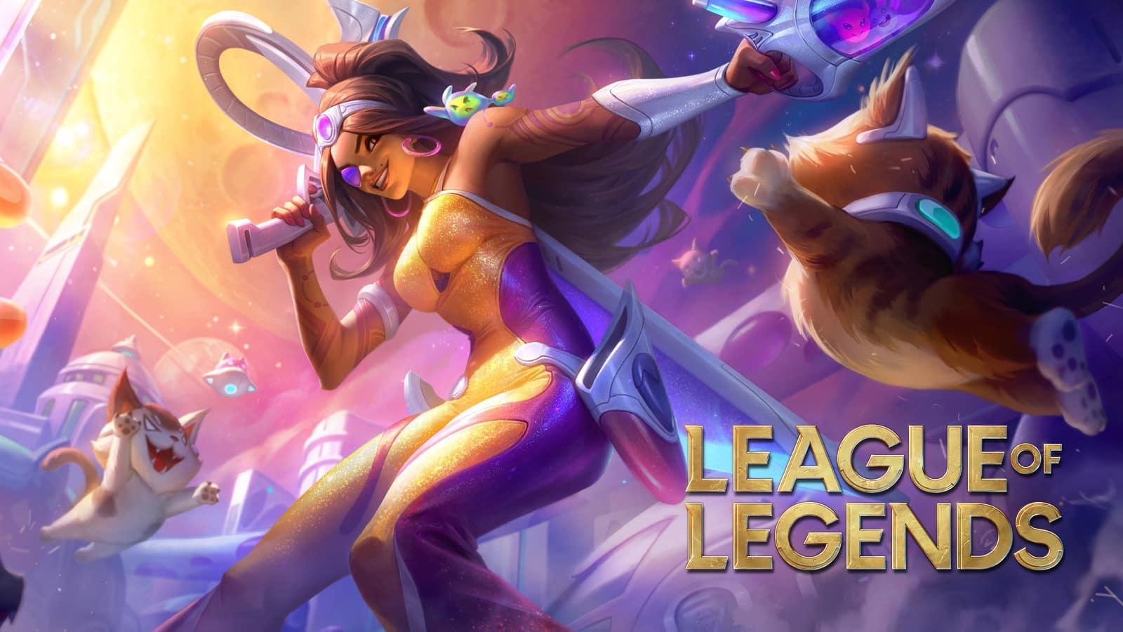 Space Groove Samira in League of Legends