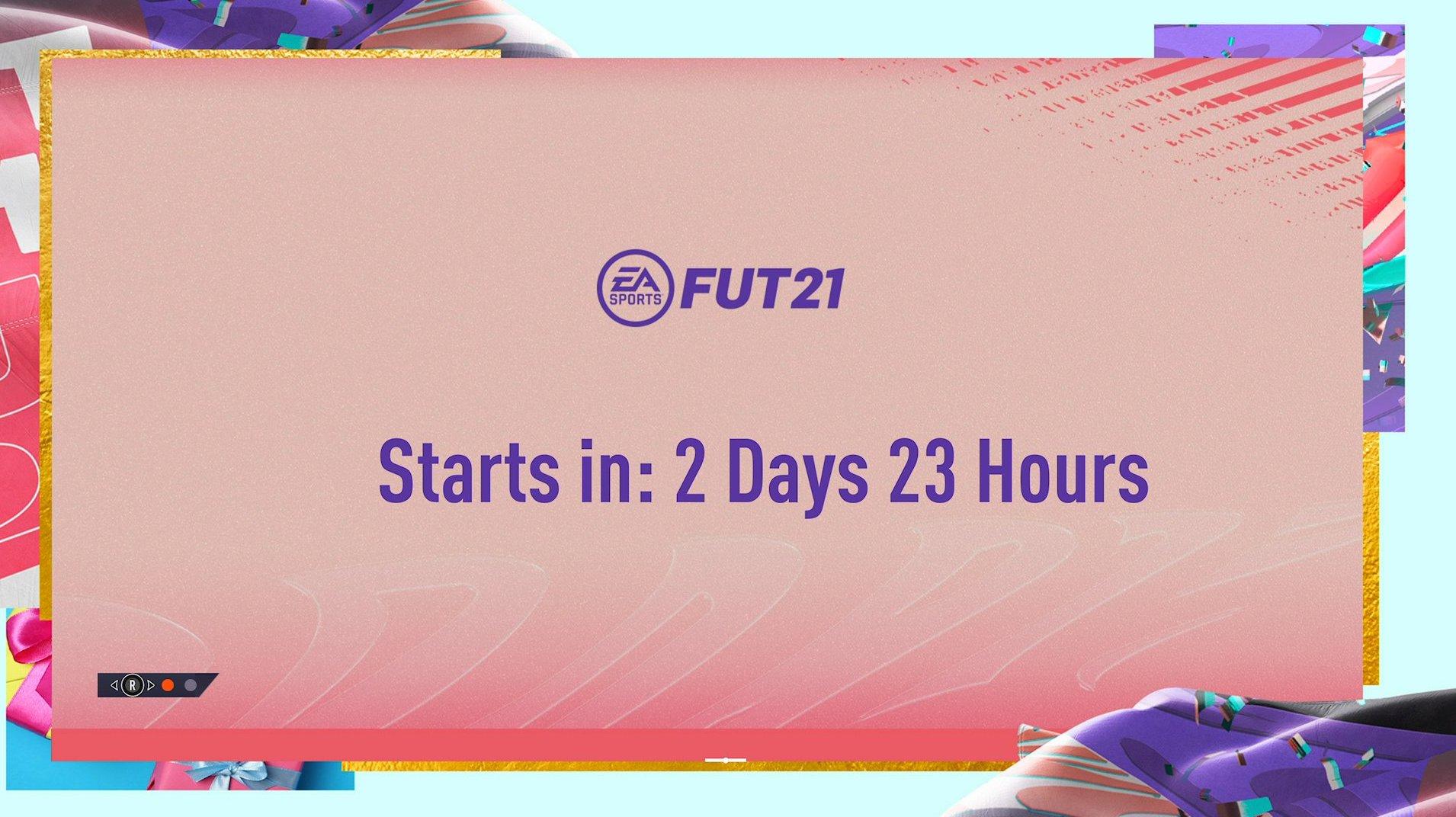 FIFA 21 FUT BIRTHDAY LOADING SCREEN