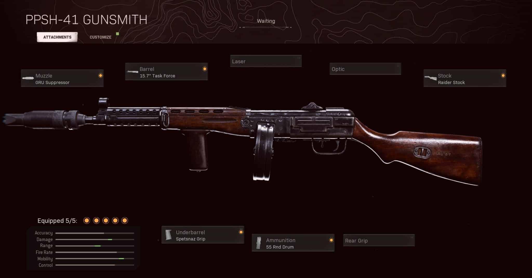 PPSH Warzone loadout 