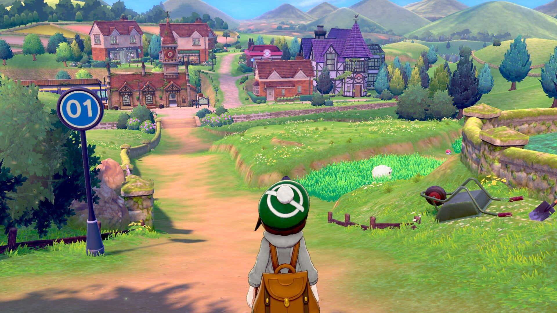 The Galar region in Pokemon Sword & Shield