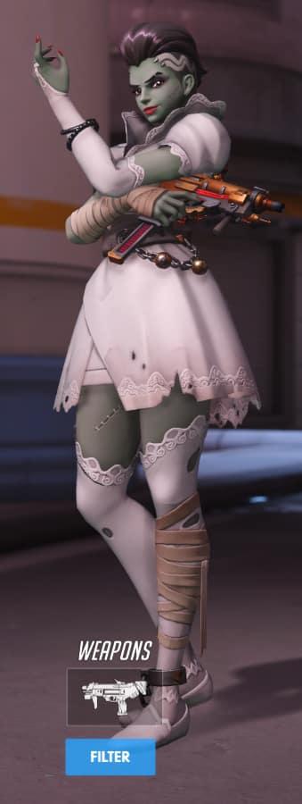 Sombra Bride Skin Overwatch