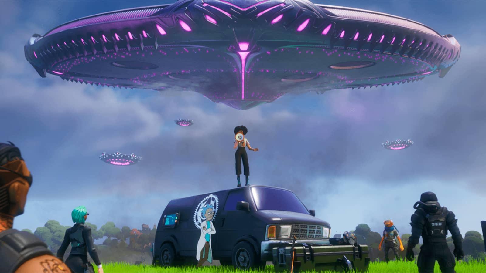 Fortnite Season 7 Aliens