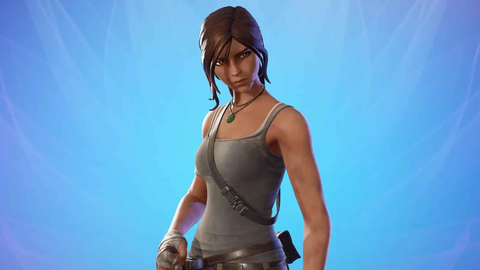 Fortnite Lara Croft skin