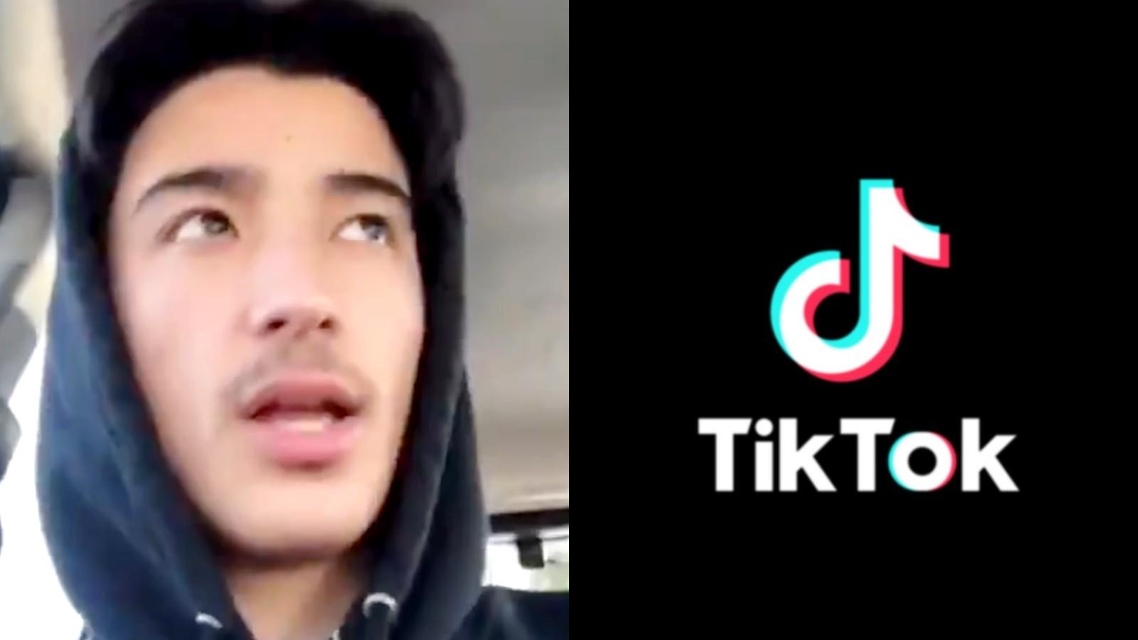 TikTok user Kyle Royce next to TikTok logo