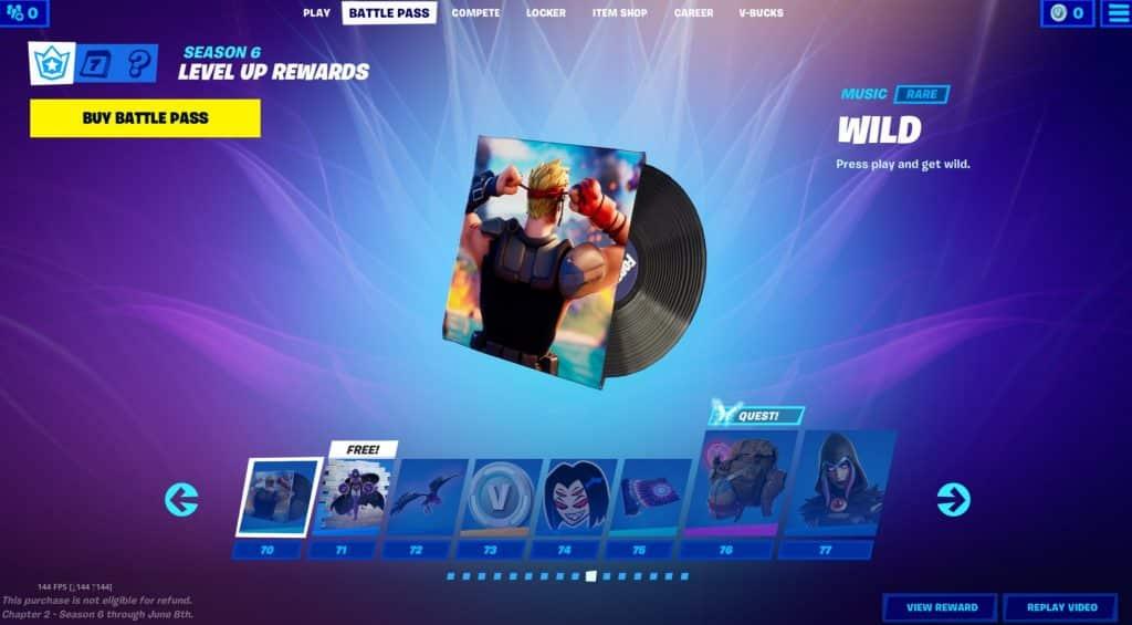 Season 6 Battle Pass