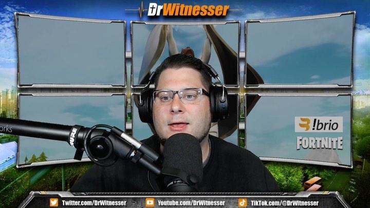 DrWitnesser streaming Fortnite