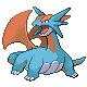 Screenshot of Salamence in Pokemon Pearl.