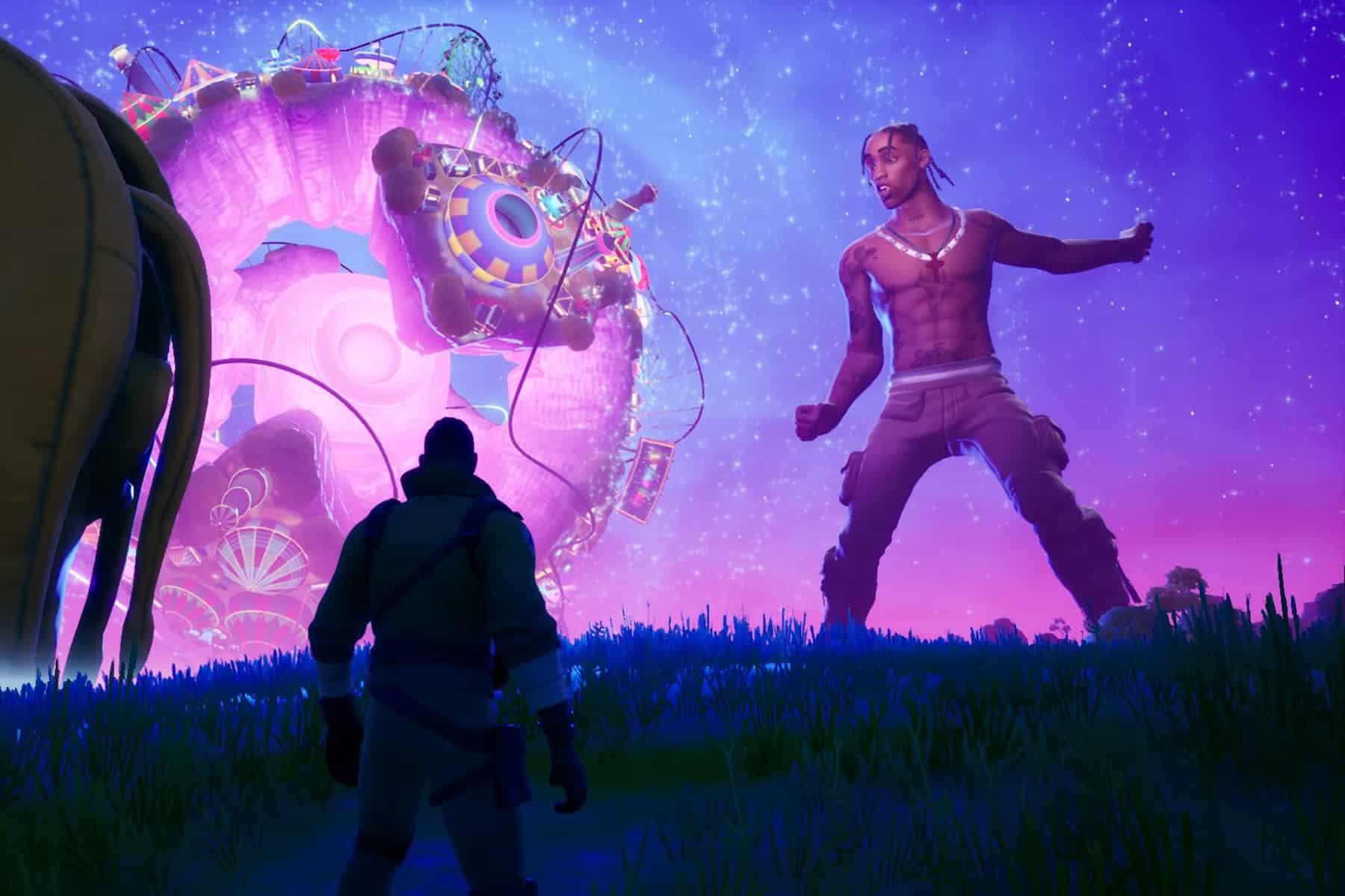 Travis Scott Fortnite event