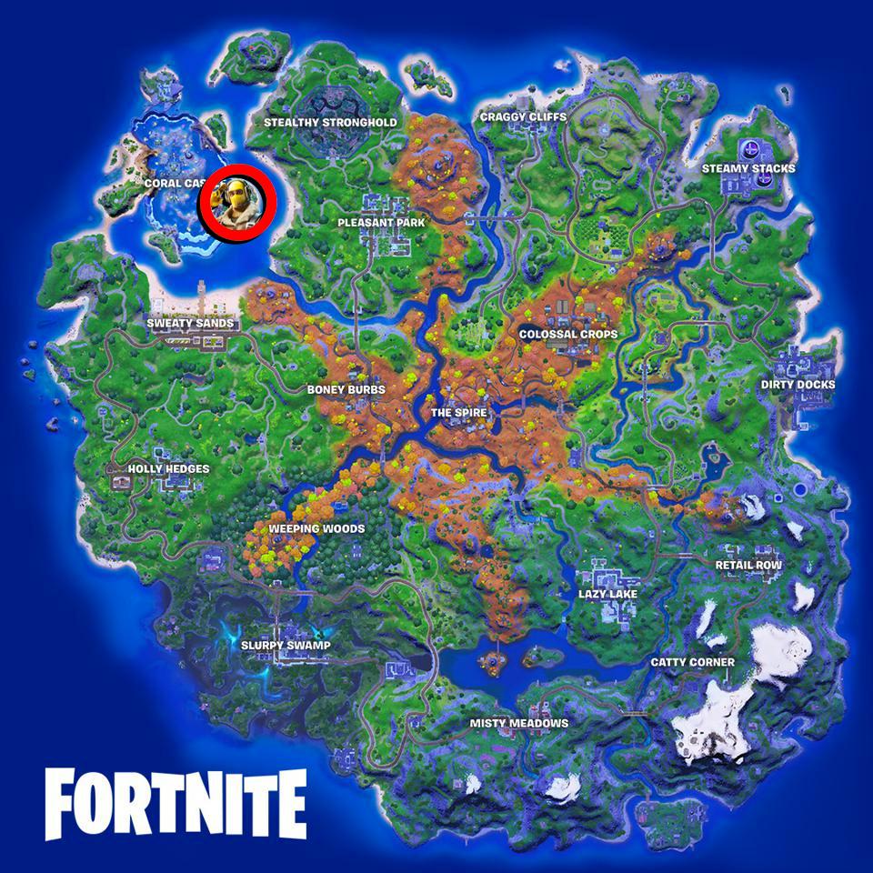 Fortnite Raptor Location