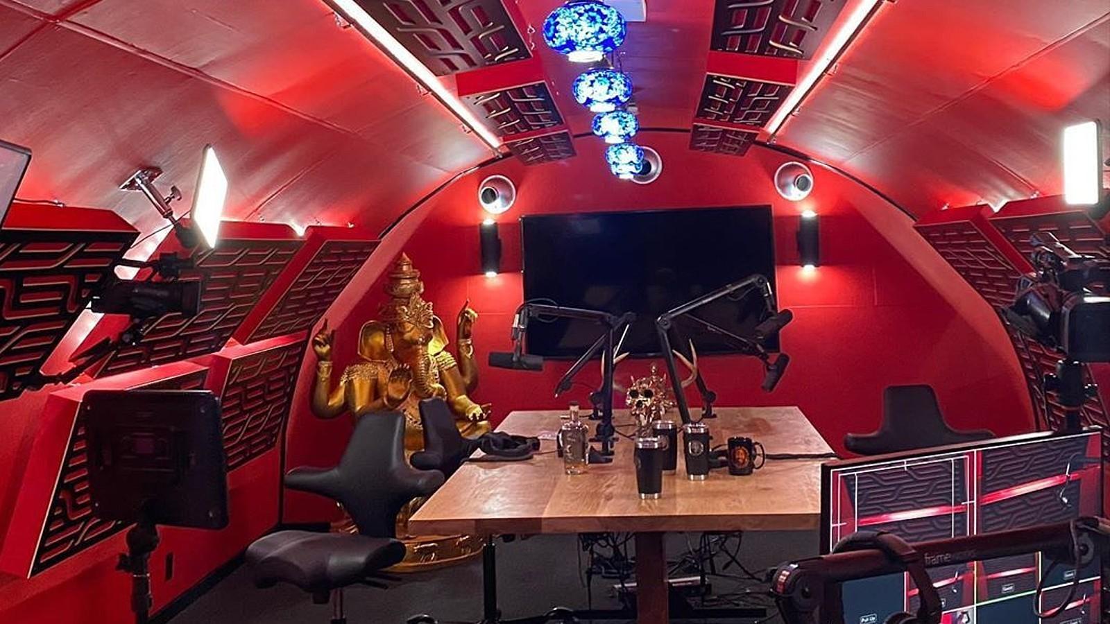 Joe Rogan's podcast studio in texas