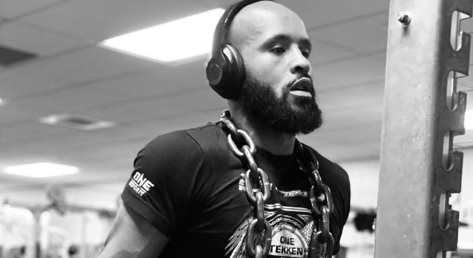 Demetrious Johnson training